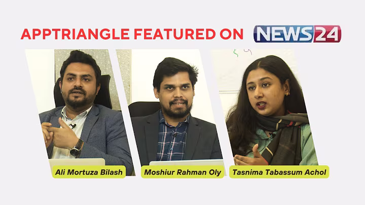 Apptriangle Featured on News24 TV