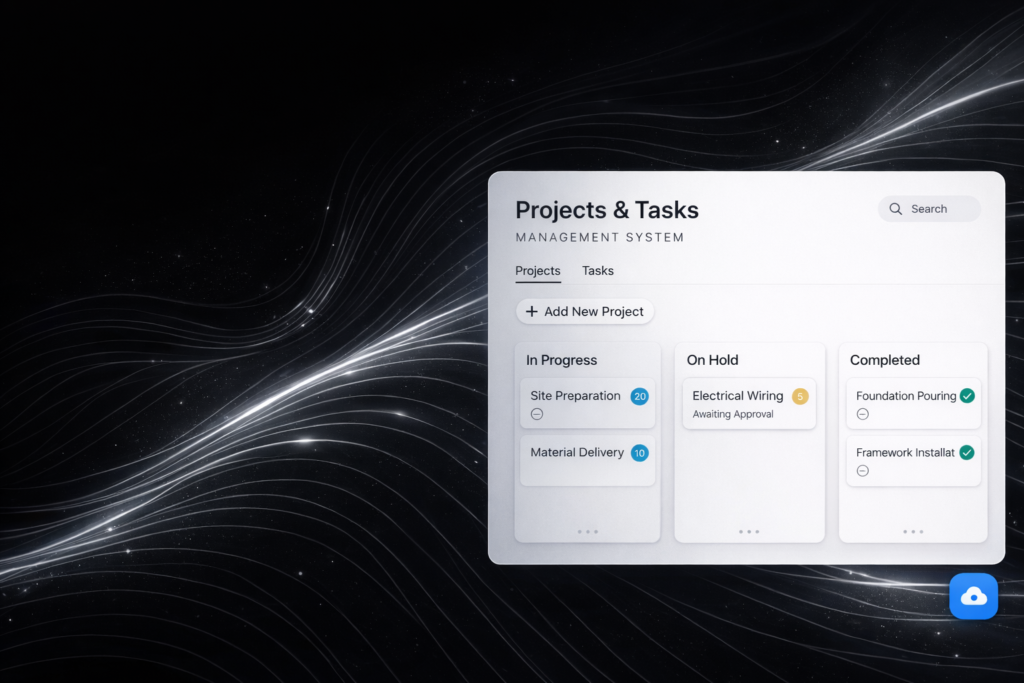 Project and Task Management System